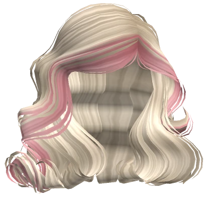 Academic Cutie Wavy Bob Blonde Pink