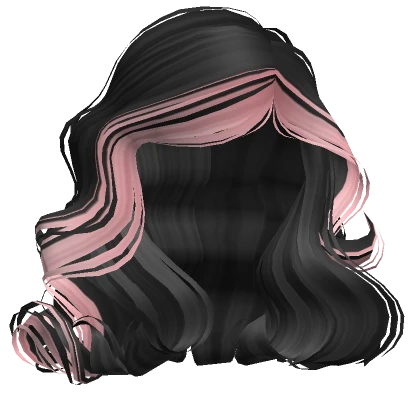 Academic Cutie Wavy Bob Black Pink