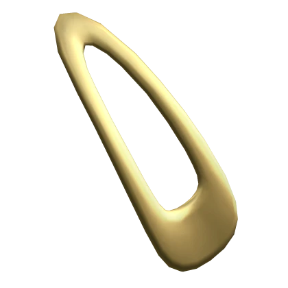 Casual Side Bang Clip Gold