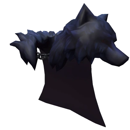 Black Wolf Cloak