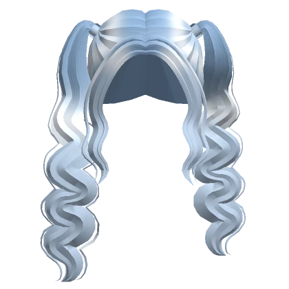 Super Wavy Pigtails (Sky Blue)