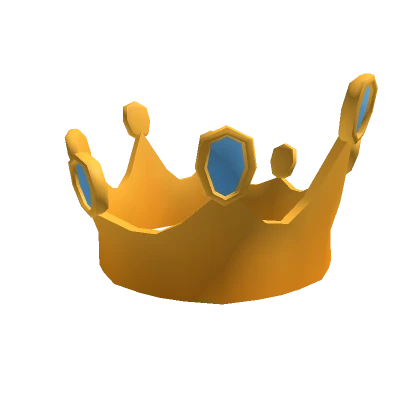 Golden ruby crown