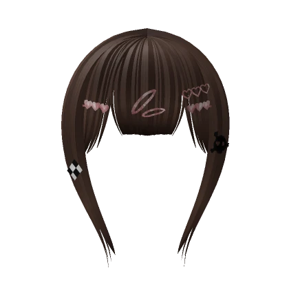 Cute Affectionate Bangs (brown)