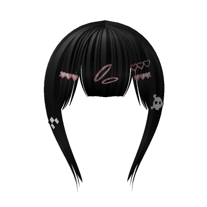 Cute Affectionate Bangs (black)