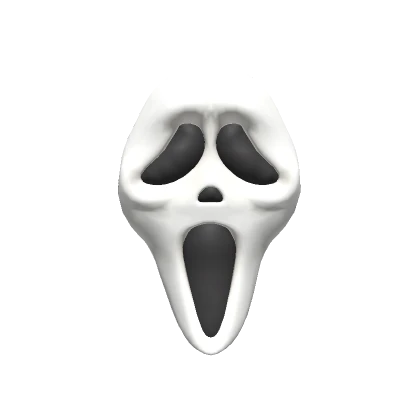 HALLOWEEN Wailer Face Mask Ghost