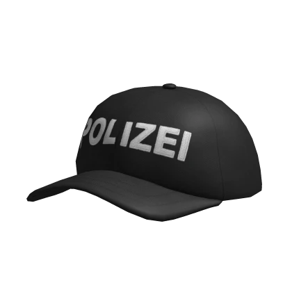 Polizei Black Baseball Cap