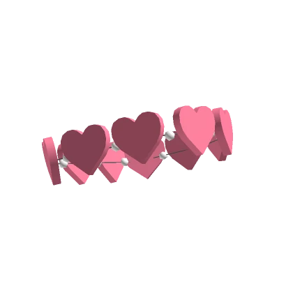 Heart Bracelet - Pink (3.0)