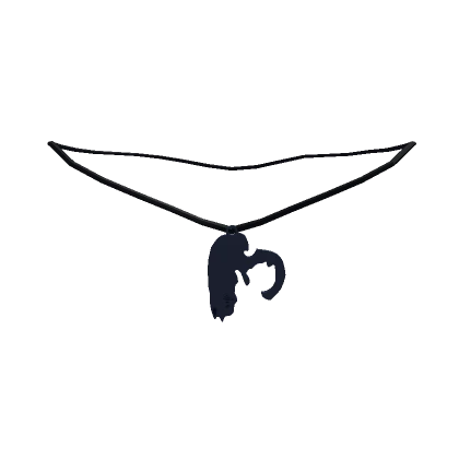 (1.0.) Matching Black Cat Necklace