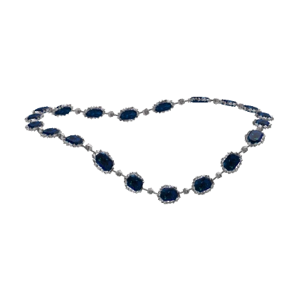 Fancy Sapphire Necklace (1.0)