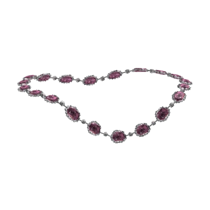 Fancy Pink Diamond Necklace (1.0)