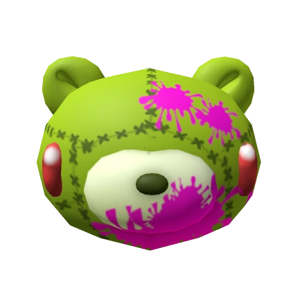 Zombie Bear Head