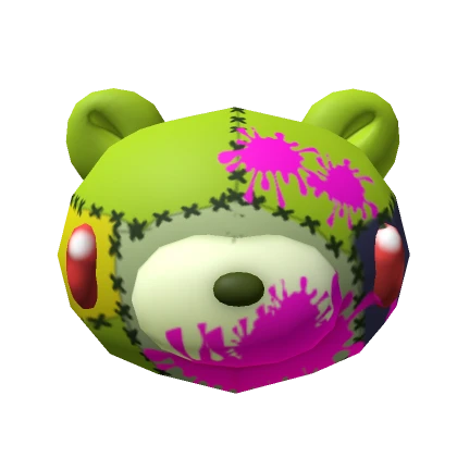 Zombie Bear Head