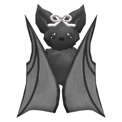 ୨♡୧ Creepycute Holdable Bat W Bow 🦇🎀