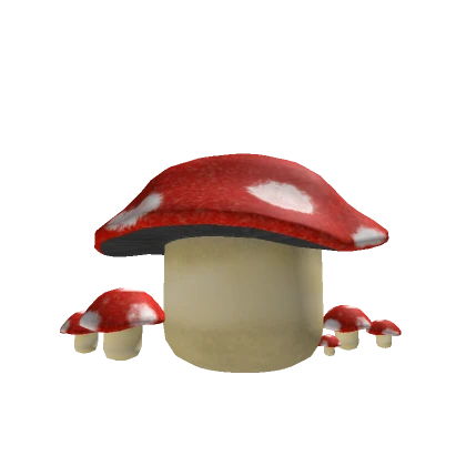 Faceless Mask / Head - Mushroom / Toadstool