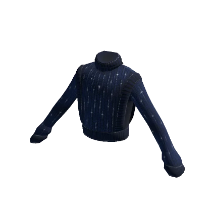 Starry Sweater - Navy