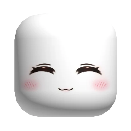 Cute Blush Happy Face-White Skin Tone