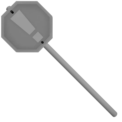 Exclamation Stop Sign