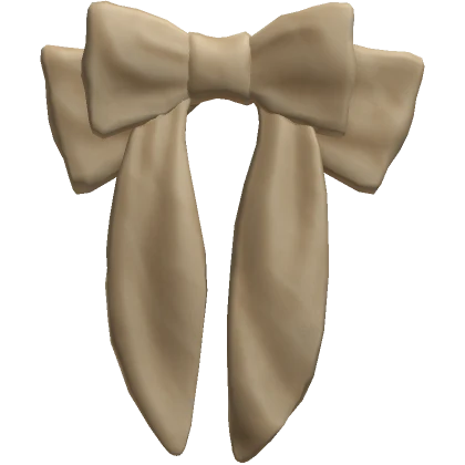 Beige Bow