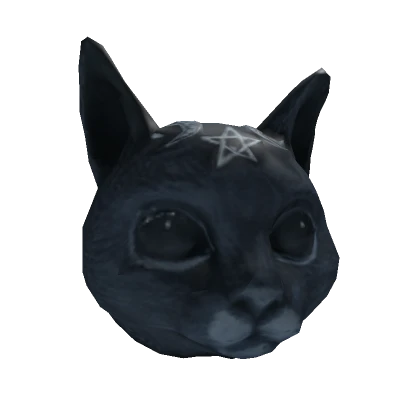 Goth Cat Mask