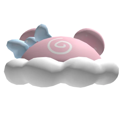 ୨ৎ cute kawaii pastel pink fluffy bear hat