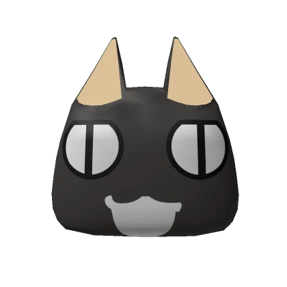 Black Chill Chibi Cat