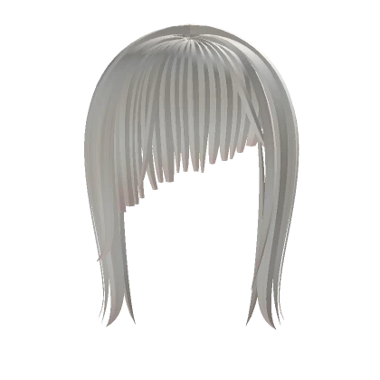 Emo y2k Bangs (white)