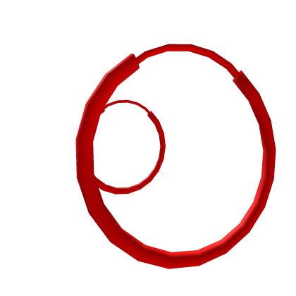 Red Big Baddie Hoop Earrings