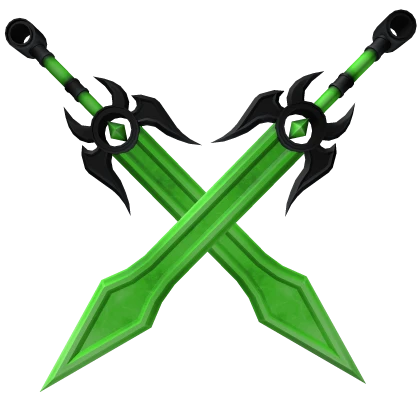 Green Dual Overlord Sword
