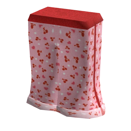 Printed Flared Pants - Pink Cherries [3.0]