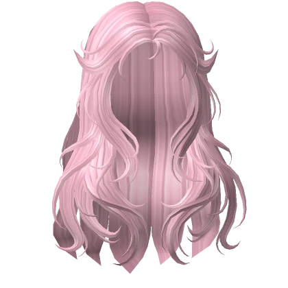 Angelic Flowy Hair in Pink