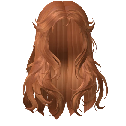 Angelic Flowy Hair in Ginger