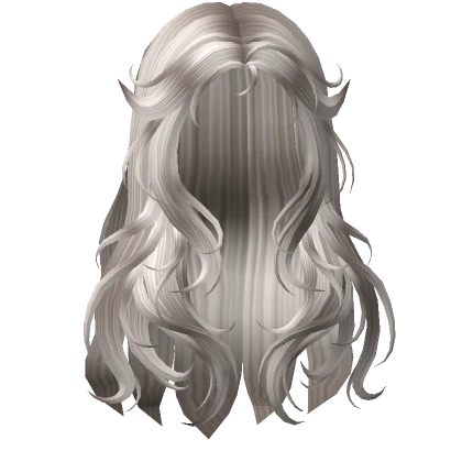 Angelic Flowy Hair in Ash Blonde