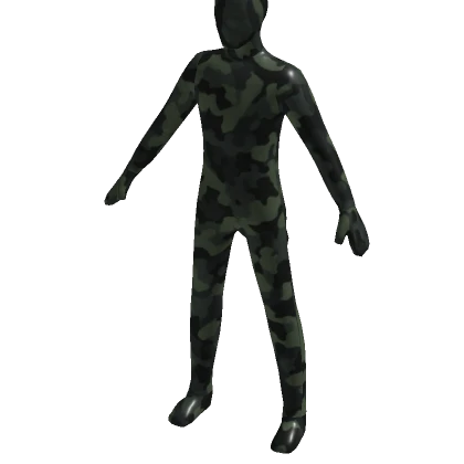 Camo military disguise full bodysuit - DRESSX