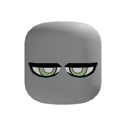 Emo Boy Animated Eyes {Green}