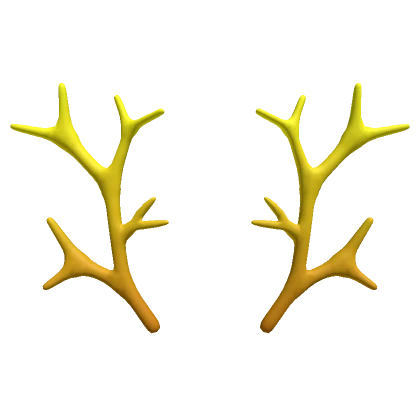 Gold Exotic Antlers