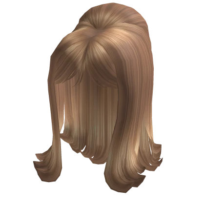 Pattie's Long 60's Flip in Blonde