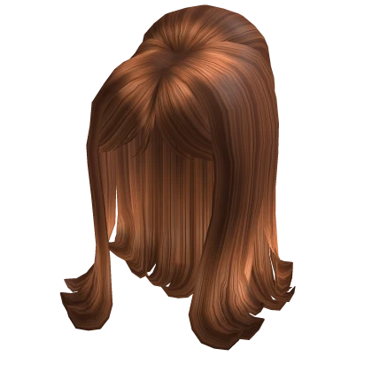 Pattie's Long 60's Flip in Ginger