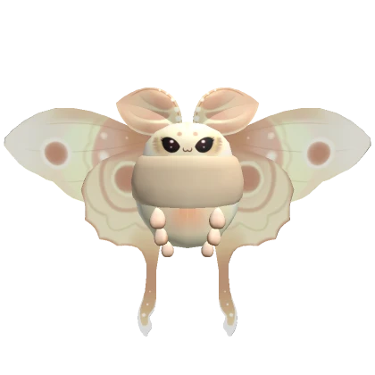 Yellow Cutesy Fairy Moth