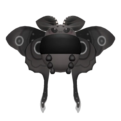 Black Fairy Moth Buddy