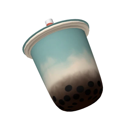 Blueberry Boba Tea