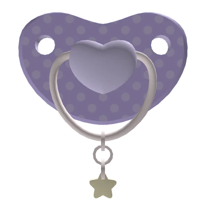 Purple Heart Pacifier