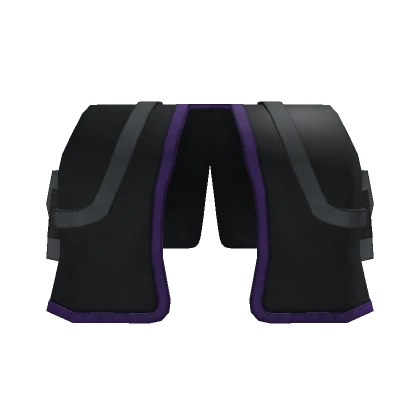 Purple Waist Cape