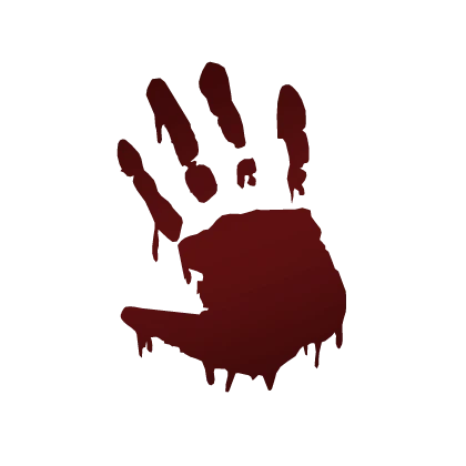 Bloody Hand Print