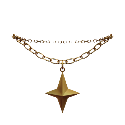 Gold Club Necklace