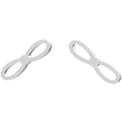 White Cute Bows for Billy
