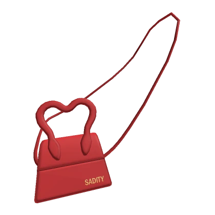 SG| Red Heart Handle SG Mini Purse