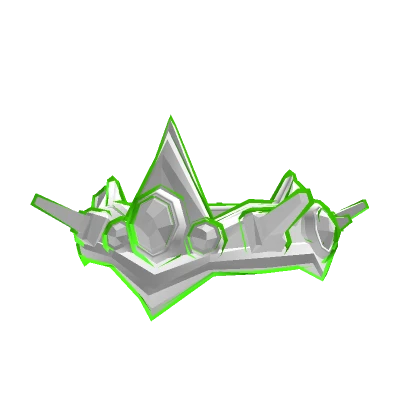 White Hacked Crown