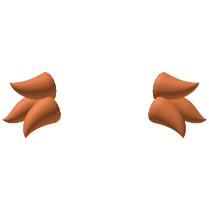 Dark Orange Cheek Tufts