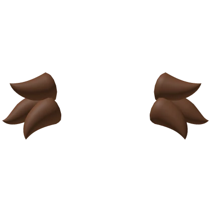 Dark Brown Cheek Tufts
