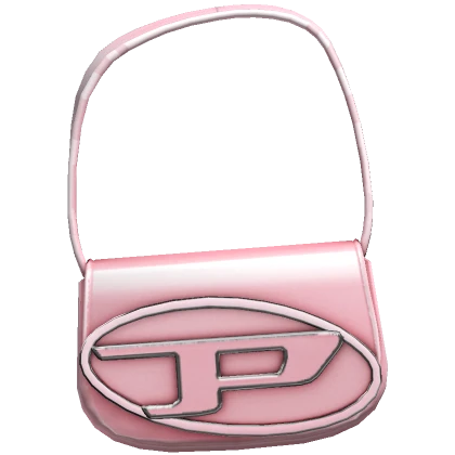 Y2K Pastel Pink Sleek Modern Petrol Bag